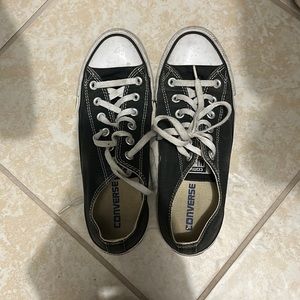 Black Converse Mens7/Womens9